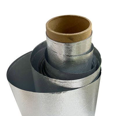 Customized Logo Küche Silber geprägte Aluminiumfolie Roll mit Blechschneider