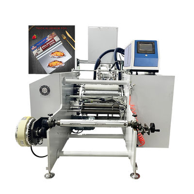 Automatische Aluminiumfolie-Schneidmaschine für Backpapierrollen und PVC-Blattrollen