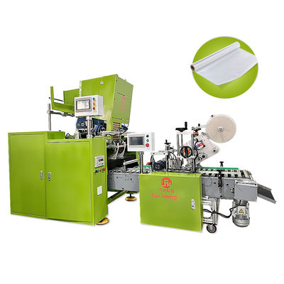 Schnittmaschine zur Herstellung von 4 Wellen Aluminiumfolie mit automatischer Wiederaufwicklungsfunktion