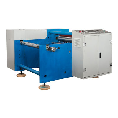 Halbautomatische Aluminiumfolie- und Klebfolie-Wiederwickelmaschine mit halbautomatischer Qualität