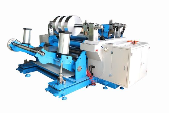 1650mm Aluminiumfolie Roll Slitter Rewinder Maschine für Fall Verpackung Luftdruck 0,6Mpa
