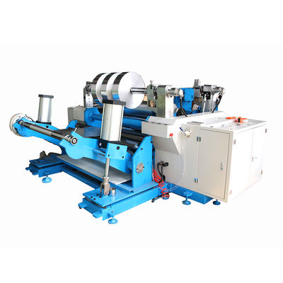 Nahrungsmittelgeschäft 3700 * 1800 * 1500mm Automatische Aluminiumfolie Schneid- und Umwickelmaschine