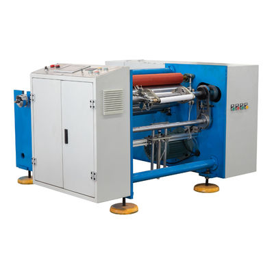 Haushalts-Aluminiumfolie Roll Rewinding Schneidemaschine mit 3KW Leistung und gut
