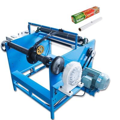 Holzverpackungsmaterial Manuelle Rewinder für Aluminiumfolienmaschine für den Haushalt