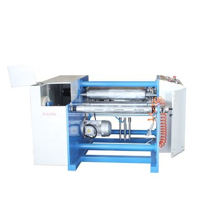 Halbautomatische Aluminiumfolie-Wiederwickelmaschine mit 20 mm Decoil-Zentrierung