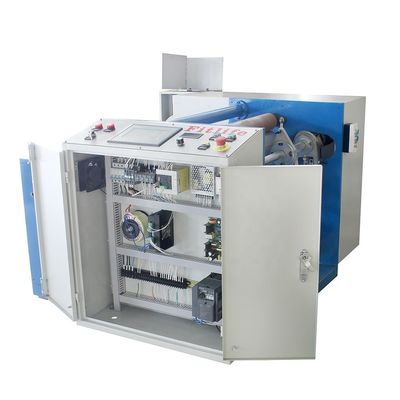 Halbautomatische Aluminiumfolie-Wiederwickelmaschine mit 20 mm Decoil-Zentrierung
