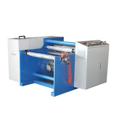 Halbautomatische Aluminiumfolie-Wiederwickelmaschine mit 20 mm Decoil-Zentrierung