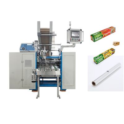 2500 KG automatische Aluminiumfolie-Wiederaufwicklung Maschine mit Siemens PLC Steuerungssystem