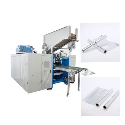 2500 KG automatische Aluminiumfolie-Wiederaufwicklung Maschine mit Siemens PLC Steuerungssystem