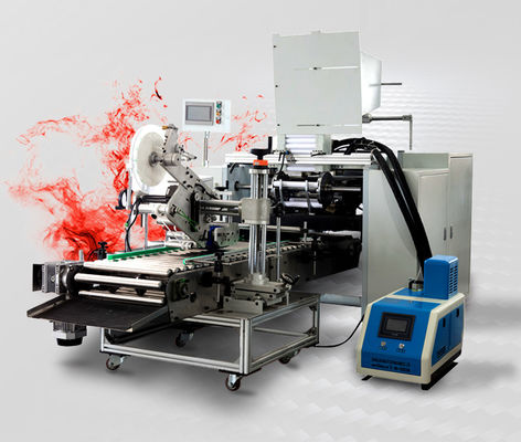 Vollautomatische Aluminiumfolie-Wiederwickler mit Weinview-Touch-Panel und Verwendung